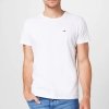 Zestaw t-shirt Tommy Jeans koszulka męska z okrągłym dekoldem 2 sztuki biała i granatowa